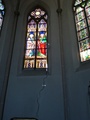Chorfenster mit Riss
